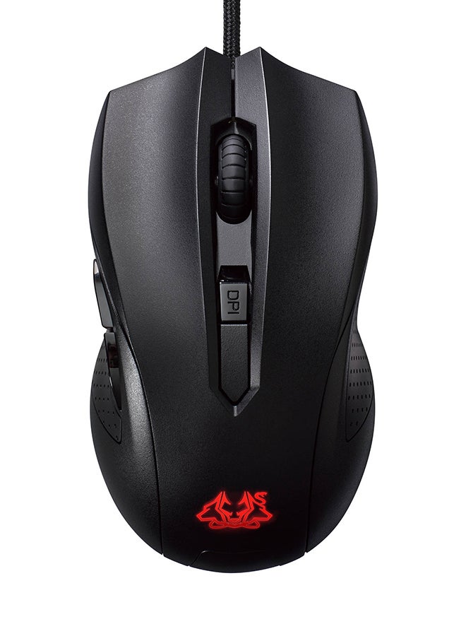 ASUS - Cerberus Gaming Keyboard And Optical Mouse Set Black - Image 1