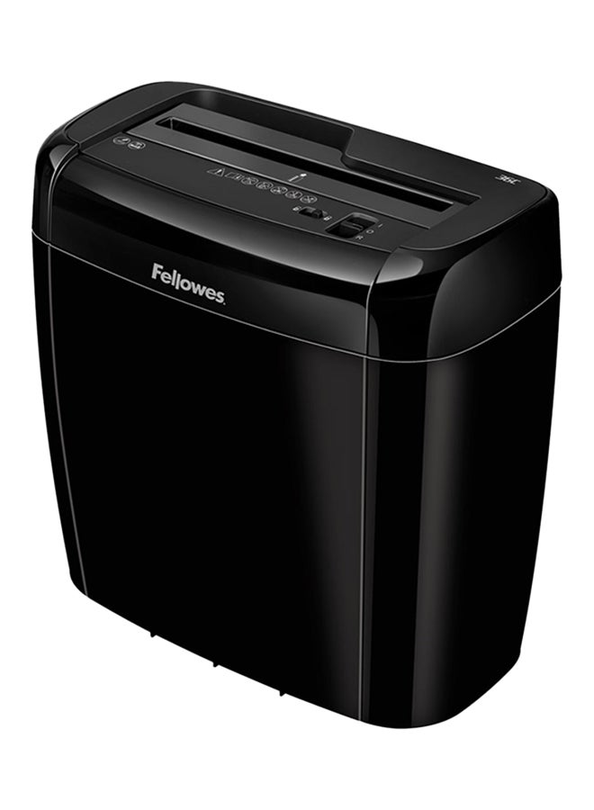 Fellowes - Multipurpose Cross Cut Shredder Black - Image 1