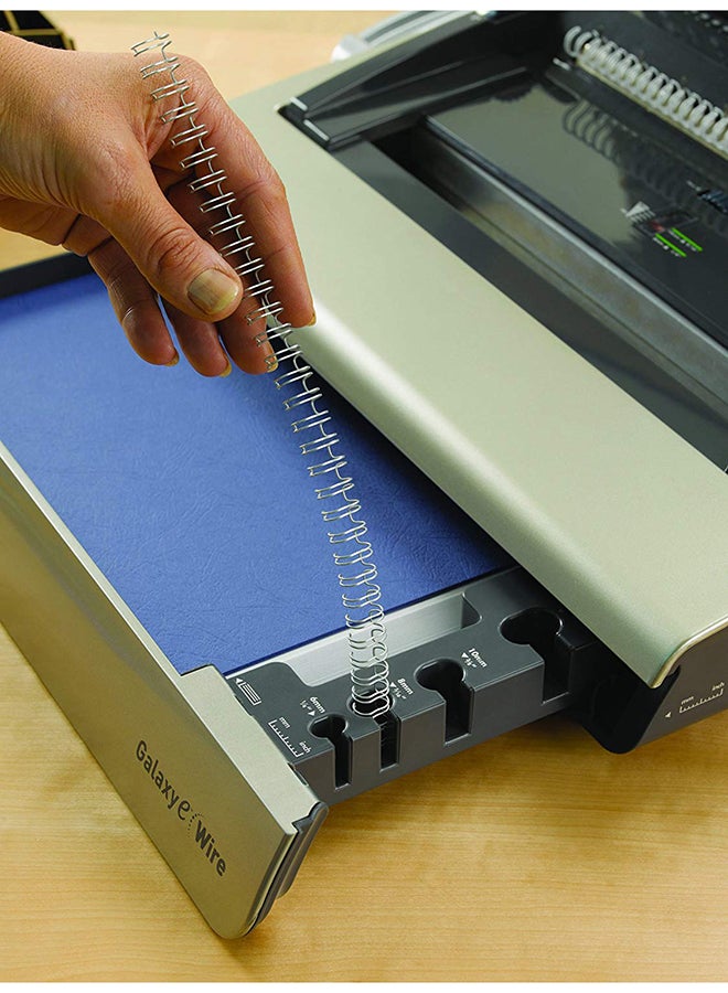 Fellowes Galaxy-E Wire Binder Graphite  - Image 3