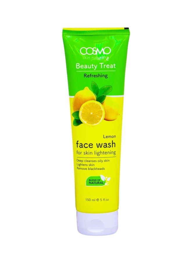 COSMO Beauty Treat Lemon Face Wash 150ml - Image 1