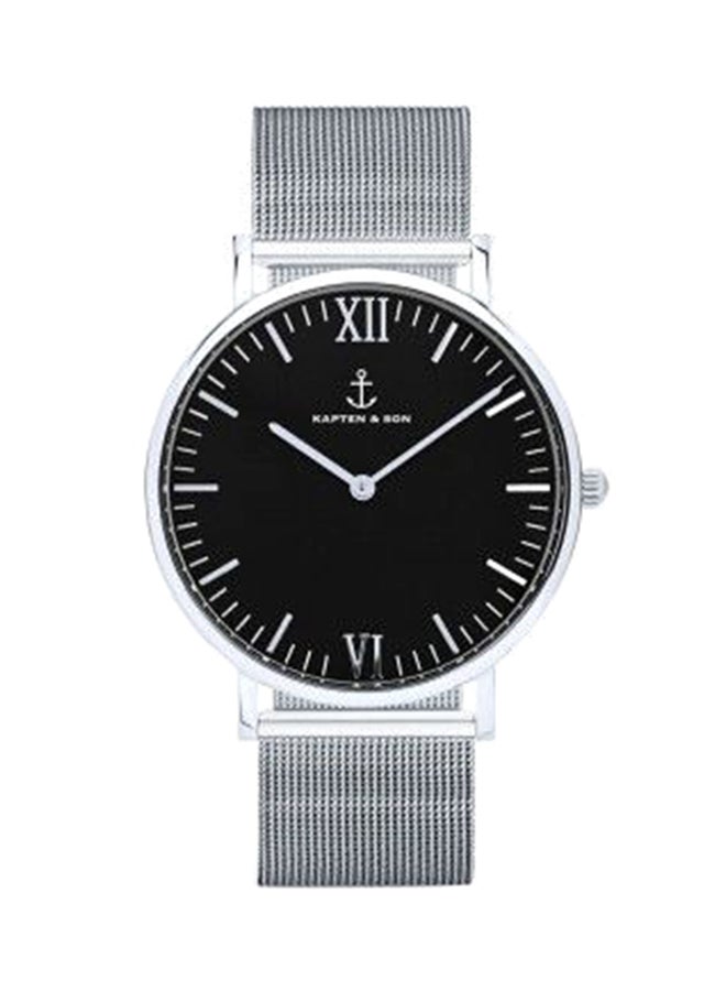 Kapten & Son - Campina Analog Watch 4251145222918 - 36 mm - Silver - Image 1