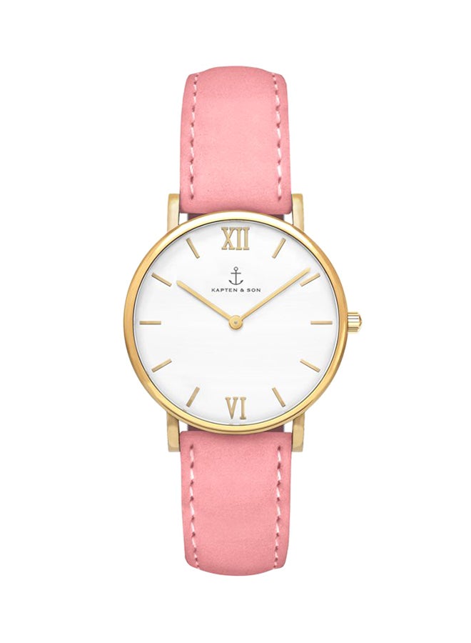 Kapten & Son - Women's Joy Analog Wrist Watch 4251145210113 - 32 mm - Pink - Image 1