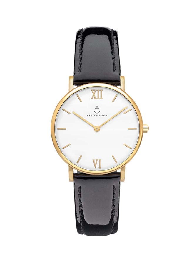 Kapten & Son women Joy Analog Watch 4251145241278 - 32 mm - Black