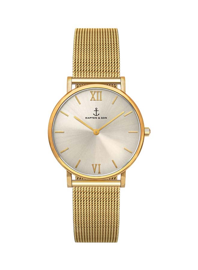 Kapten & Son Women's Joy Analog Watch 4251145210199 - 32 mm - Gold