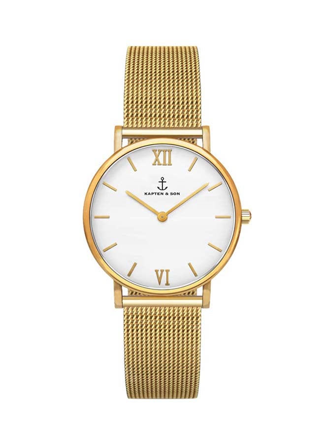 Kapten & Son - women Joy Analog Watch 4251145210182 - 32 mm - Gold - Image 1