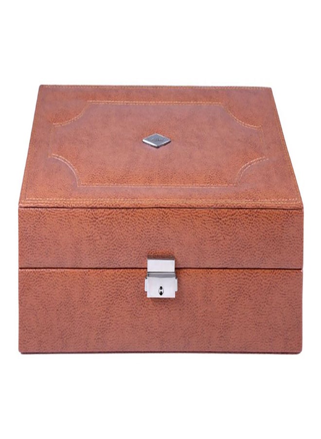 LAVERI LEATHER unisex Leather Watches Box - Image 2