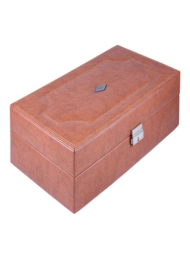 LAVERI LEATHER unisex Leather Watches Box - Image 3