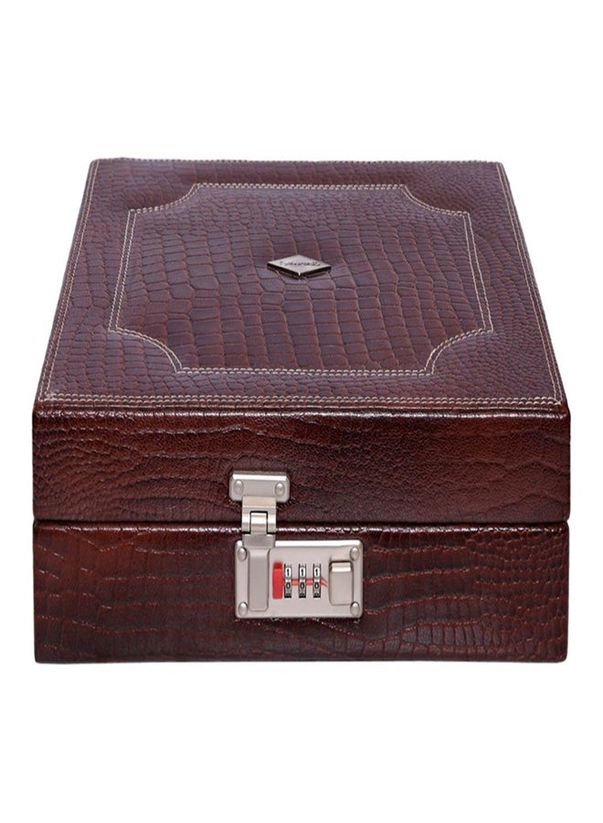 LAVERI LEATHER unisex Leather Watches Box - Image 3