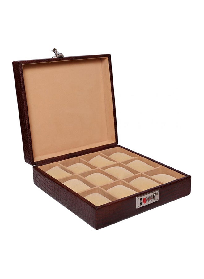 LAVERI LEATHER unisex Leather Watches Box - Image 1