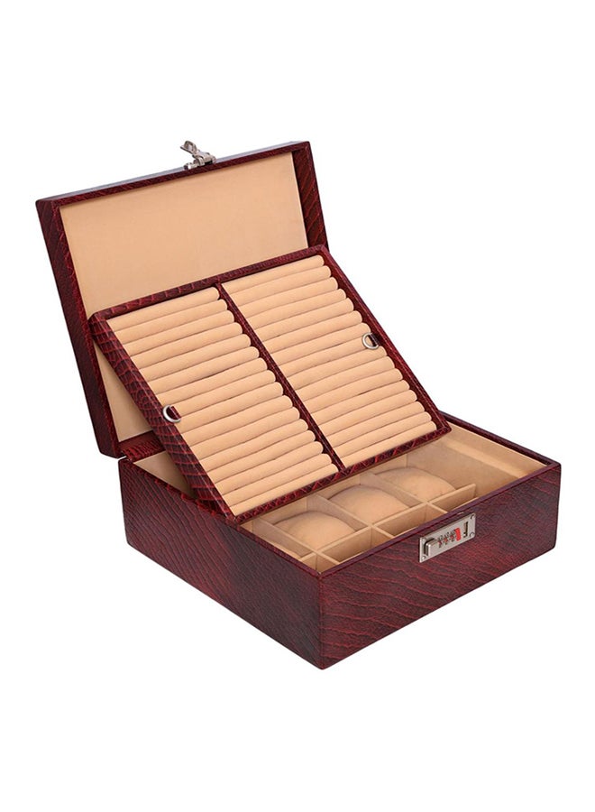LAVERI LEATHER unisex Leather Watches And Jewellery Box - Image 1
