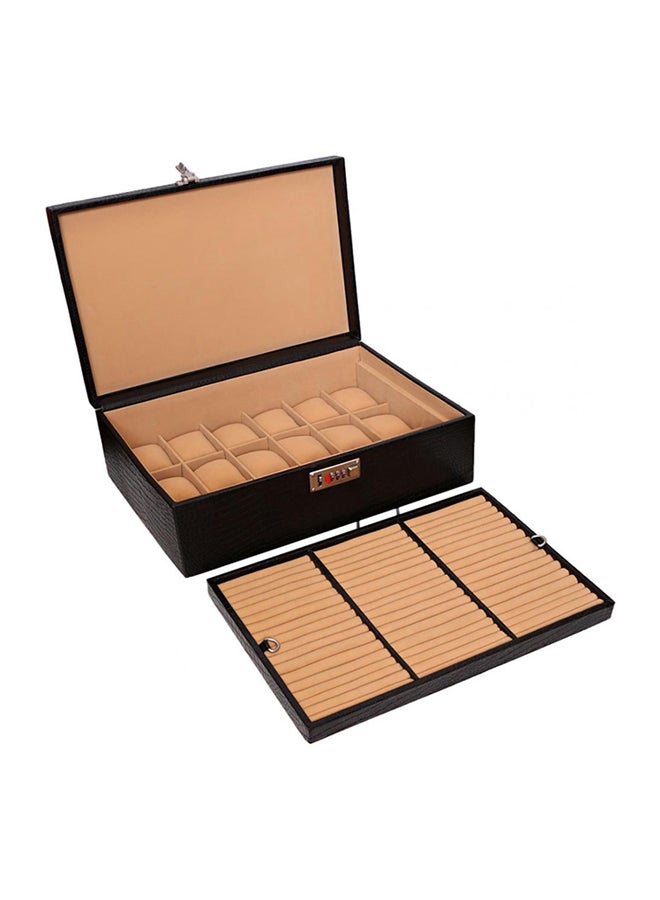 LAVERI LEATHER - unisex Leather Watches And Jewellery Box - Image 1