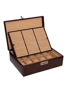 Leather Watches And Jewellery Box