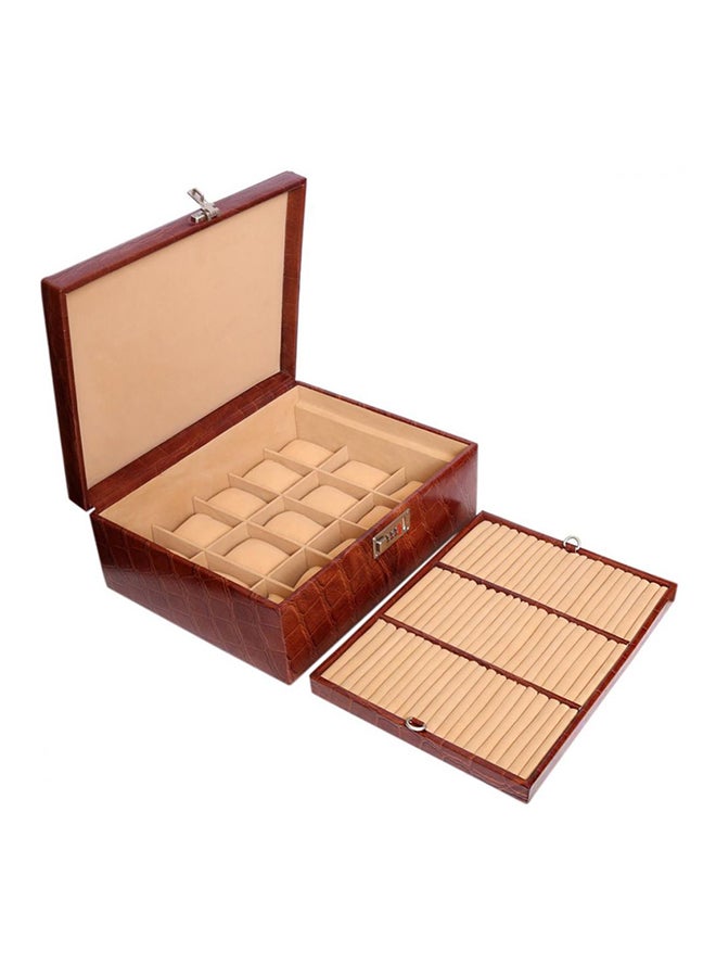 LAVERI LEATHER - unisex Leather Watches And Jewellery Box - Image 1