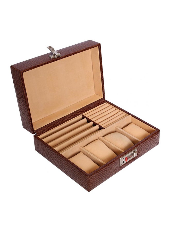 ليفراي صندوق من الجلد للمجوهرات والساعات unisex - Image 1