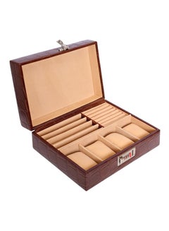 unisex Leather Watches And Jewellery Box