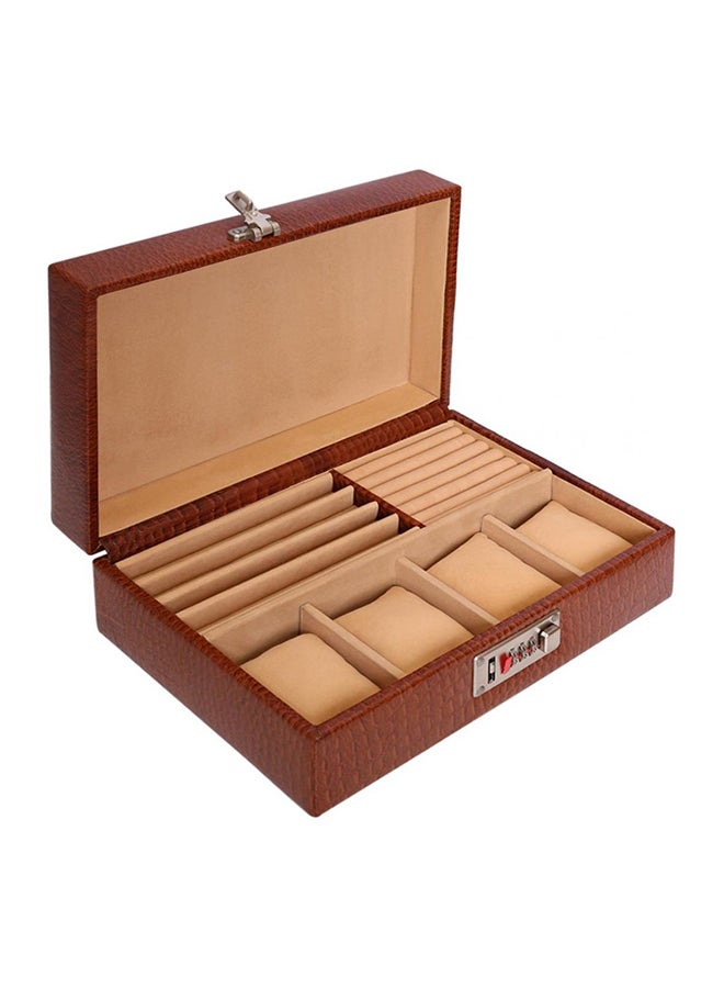 ليفراي صندوق من الجلد للمجوهرات والساعات unisex - Image 1