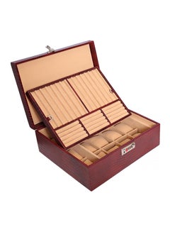 unisex Leather Watches And Jewellery Box