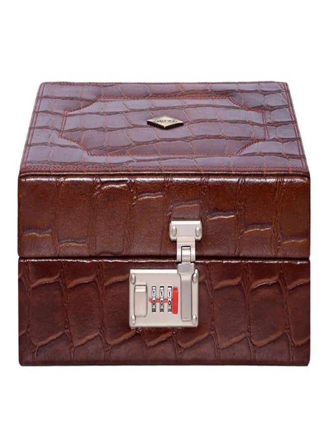 LAVERI LEATHER - unisex Leather Watches And Jewellery Box - Image 1