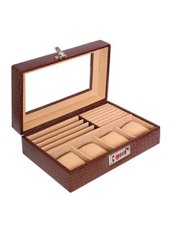 unisex Leather Watches And Jewellery Box