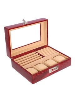 unisex Leather Watches And Jewellery Box