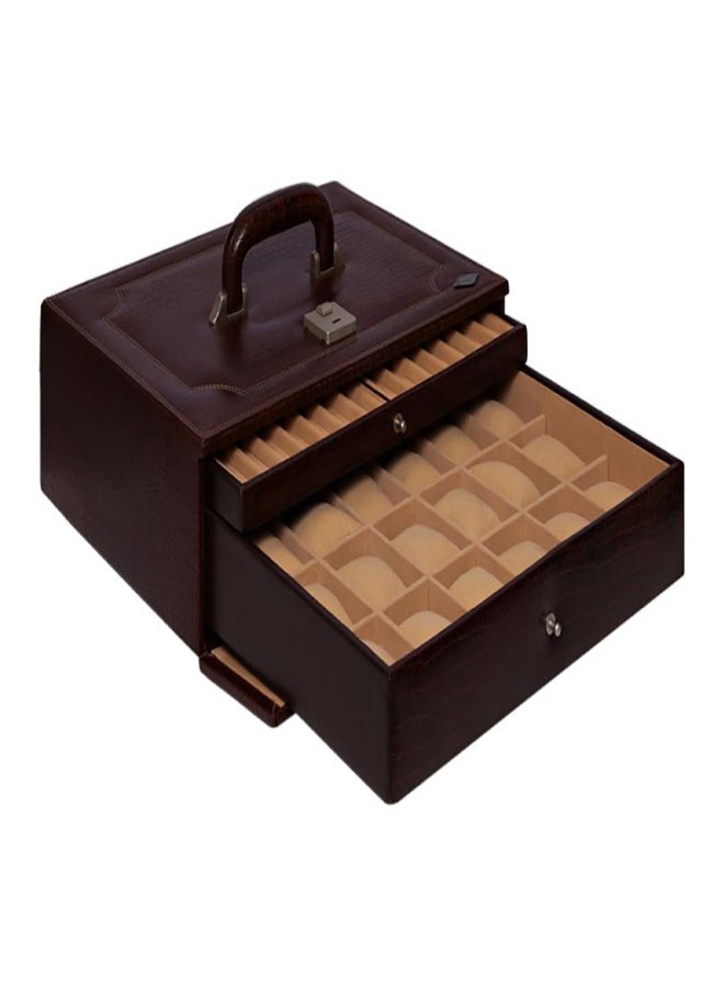 ليفراي صندوق من الجلد للمجوهرات والساعات unisex - Image 1