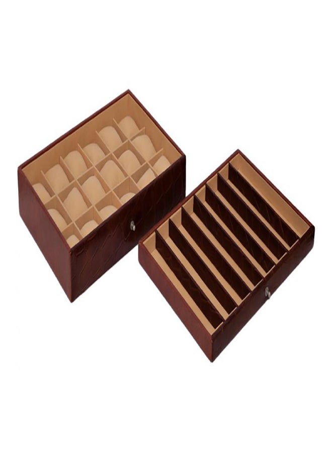 ليفراي صندوق جلدي متعدد الاستخدامات يحتوي على 18 حيِّزاً شبكياً unisex - Image 3