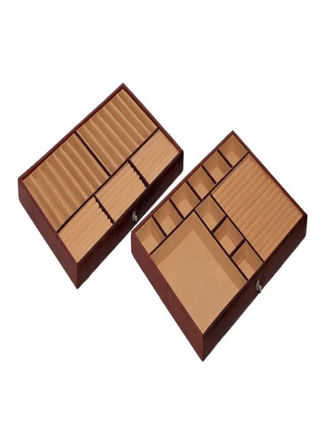 ليفراي صندوق جلدي متعدد الاستخدامات يحتوي على 18 حيِّزاً شبكياً unisex - Image 4