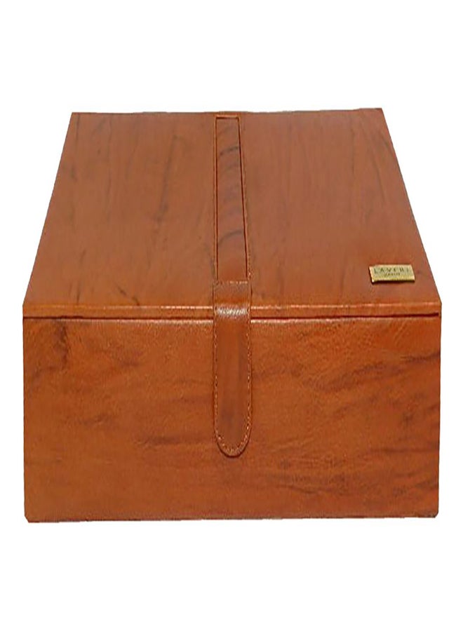 LAVERI LEATHER unisex Leather Watches Box - Image 4