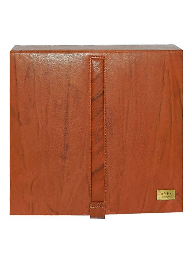 LAVERI LEATHER unisex Leather Watches Box - Image 5