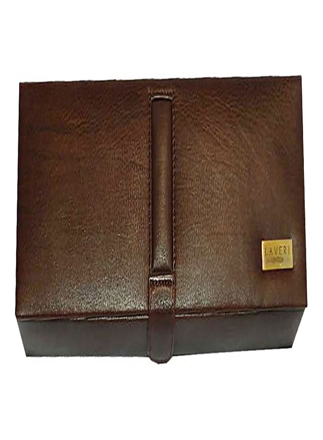 LAVERI LEATHER - unisex Leather Watches Box - Image 1
