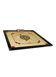 HIND Classic Portable And Durable Medium Wooden Carrom Board With Plastic Coins  - Image 2