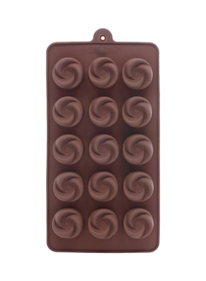 لي يينج قالب خبز سيليكون متعدد الأغراض بني 8.5x4x1بوصة - Image 1