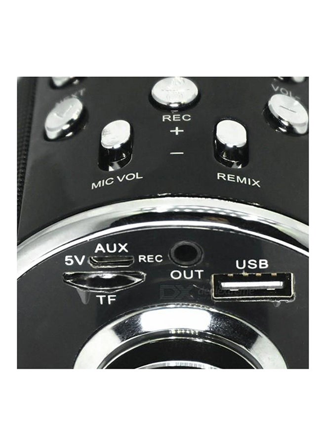 Rechargeable Wireless Mic bk-858 Black  - Image 3
