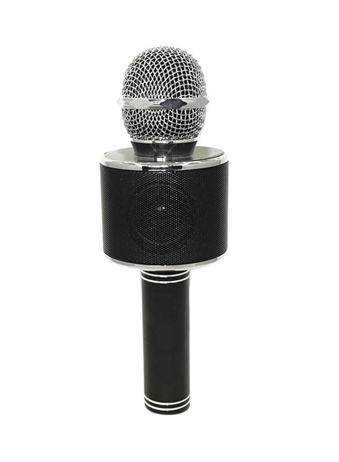 Rechargeable Wireless Mic bk-858 Black  - Image 1