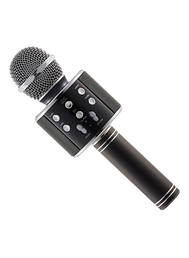 Rechargeable Wireless Mic bk-858 Black  - Image 2