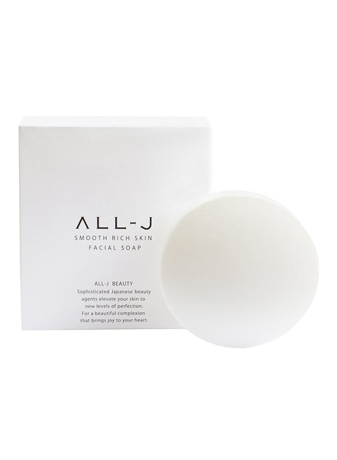 ALL-J Silky Smooth Skin Facial Soap White 60grams