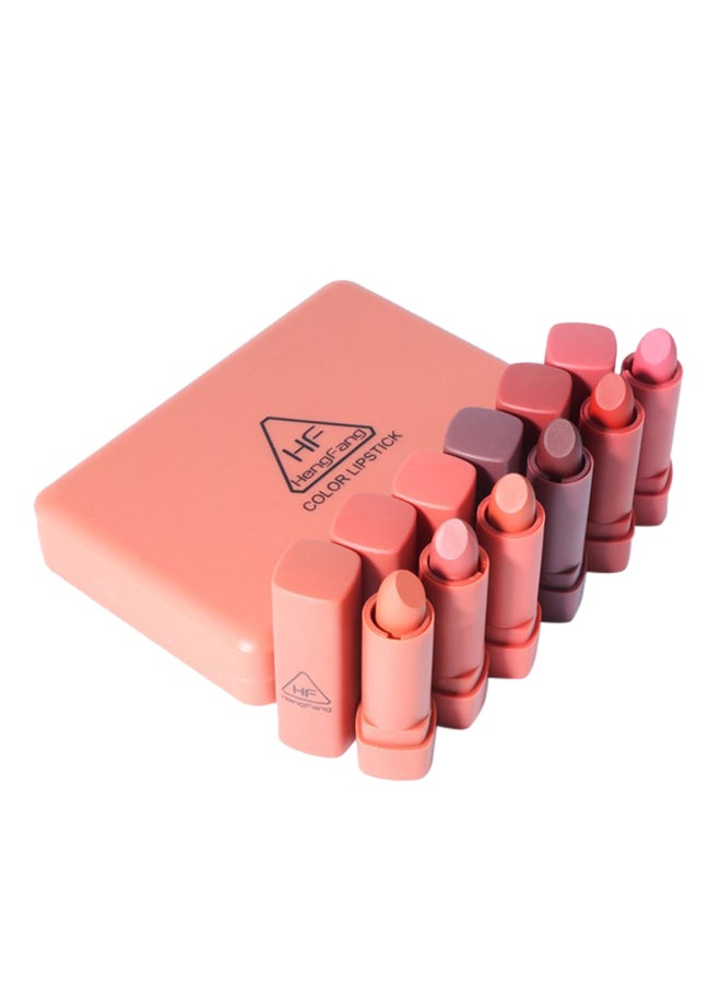 Heng Fang - 6 Piece Matte Lipstick Set Multicolor - Image 1