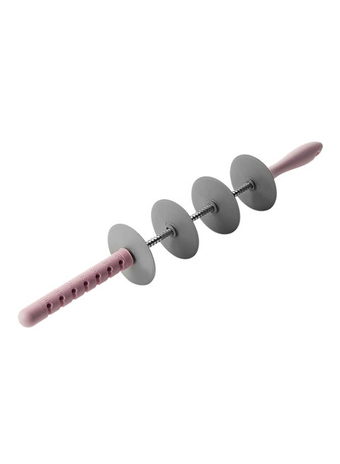 Croissant Roll Cutter Silver/Pink