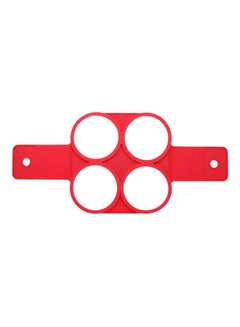Square Shape Egg Cake Mould Red