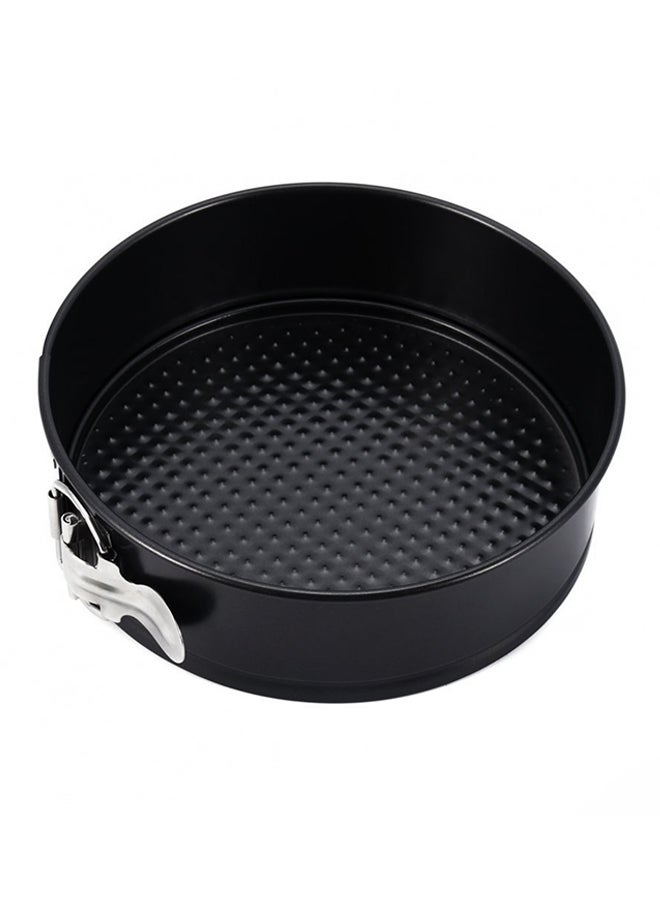 3-Piece Round Cake Pan Set Black - Image 3