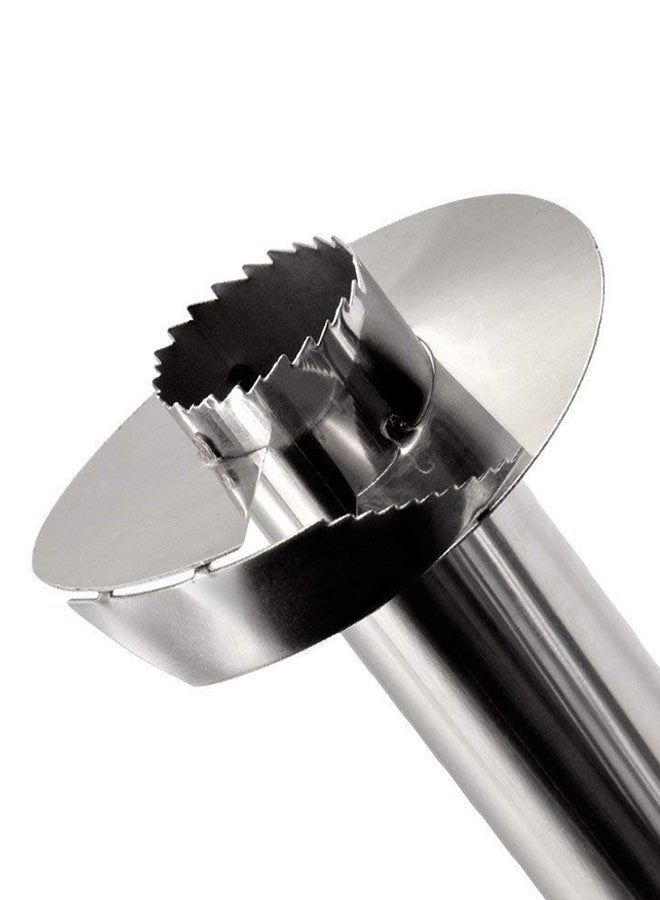 Handheld Pineapple Strip Machine Silver - Image 4