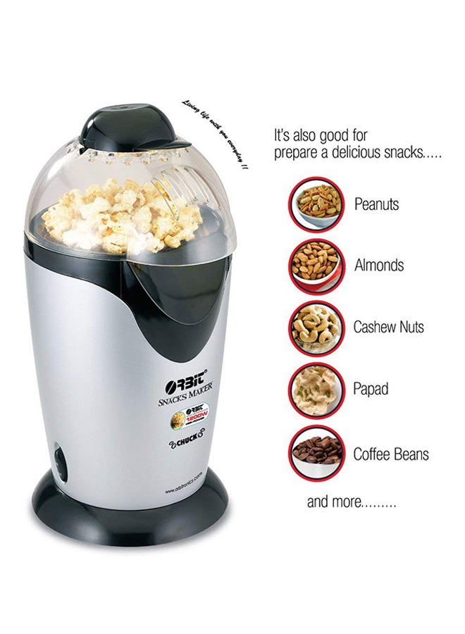 ORBIT Popcorn Maker 0.7 L 1200.0 W 10106877 Black/Silver - Image 3