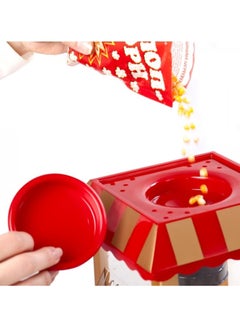 HomeMaster Homemade popcorn maker in the form of a cart 10106902 Red/Yellow  - Image 5