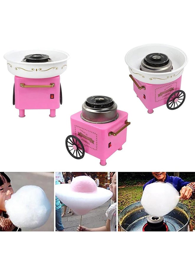 Electric Cotton Candy Maker 500W 10107120 Pink/White - Image 4