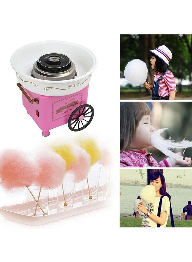 Electric Cotton Candy Maker 500W 10107120 Pink/White - Image 5