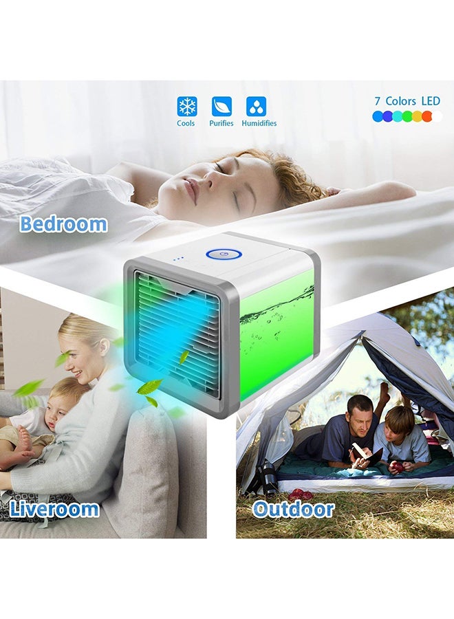 مبرد هواء محمول سعة 750 مل 10102581 أبيض/أزرق/رمادي - Image 5