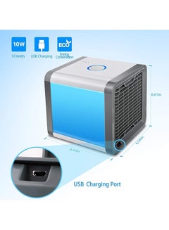 CNA Portable Air Cooler 10102588 White/Blue/Grey  - Image 2