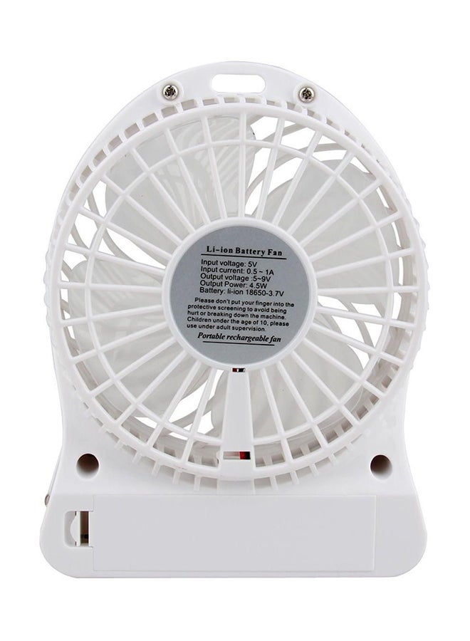 Lileng Portable Mini Table Fan 10102597 White  - Image 2