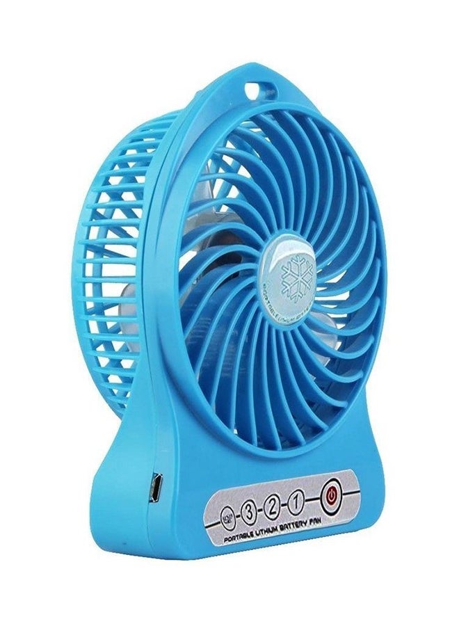 oem - Portable Mini USB Fan 10102599 Blue - Image 1