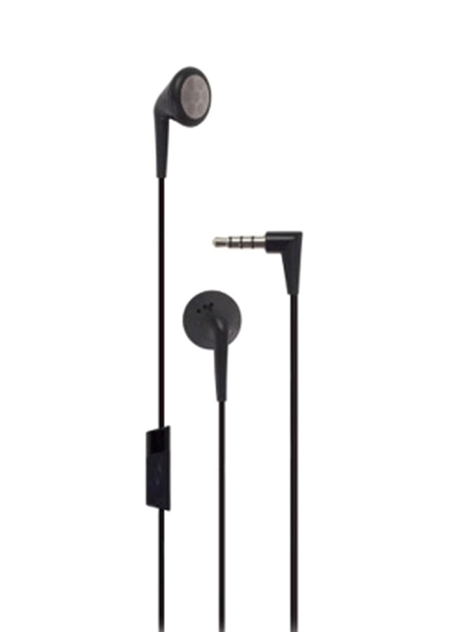 BlackBerry Stereo In-Ear Earphone Black  - Image 1